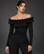 Premium Ruffle Top